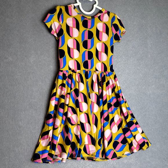 Dot Dot Smile Girls NEW Retro Flare Twirl Party Birthday Pre-School Dress 3/4T - Picture 2 of 6